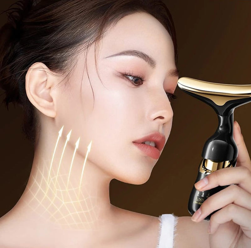 Masajeador facial 3en1 cuello cara ojos