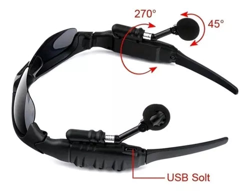 Gafas de Sol con Audífonos y Bluetooth